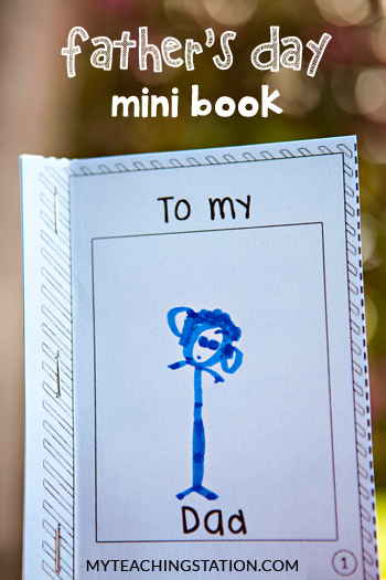 Father's Day Mini Book