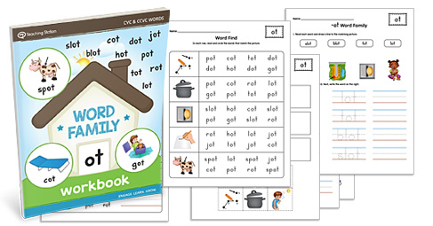 OT Word Family Workbook | MyTeachingStation.com