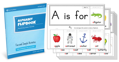 alphabet flipbook activity set myteachingstation com