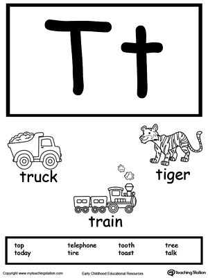 Words That Start With Letter T For Kindergarten - Dreams-of-Women