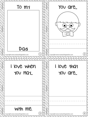 Father's Day Printable Activities | MyTeachingStation.com