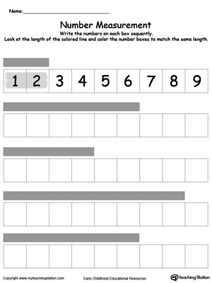 Kindergarten Measurement Printable Worksheets | MyTeachingStation.com