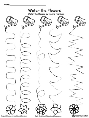 beach line pattern tracing myteachingstationcom