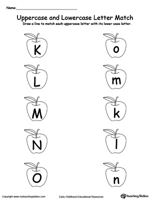 Letter K Alphabet Flash Cards for Preschoolers | MyTeachingStation.com