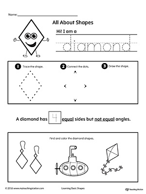 diamond in shapes geometry