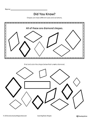 Geometric Shape Sizes and Variations: Rectangle