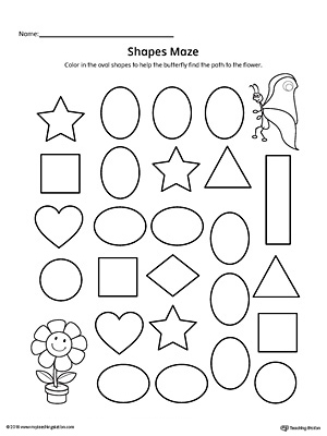 Shape Helper Updated.pdf  Shapes preschool, Preschool learning