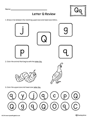 free printable preschool letter q worksheets preschool worksheet gallery