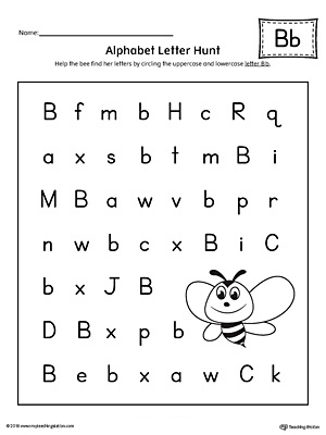 early childhood alphabet worksheets myteachingstationcom