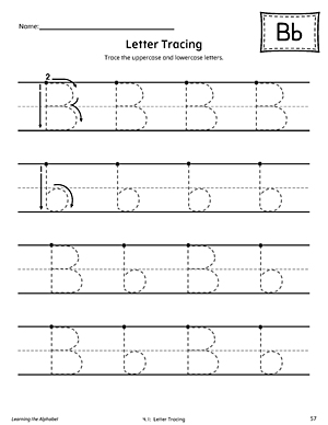 uppercase letter b template myteachingstationcom