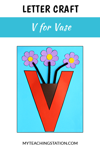 v is for vase