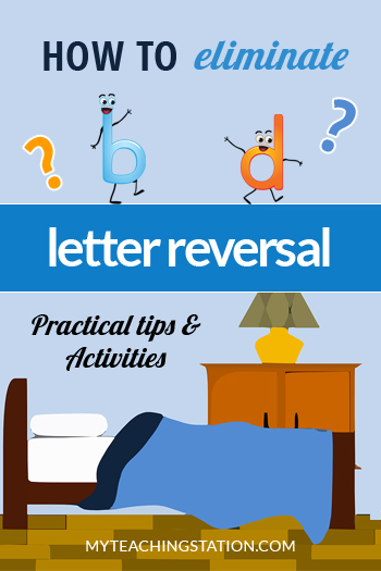 How to solve letters b-d reversal problems with simple tips and activities.