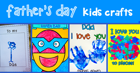 4 easy fathers day kids crafts myteachingstationcom