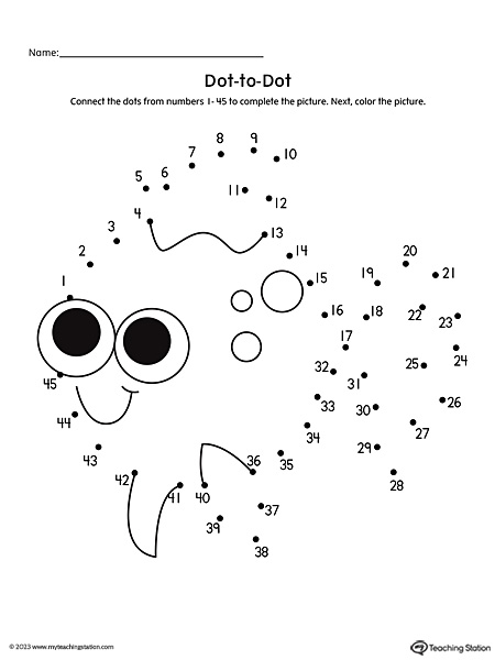 Dot To Dot Worksheets Numbers To 20 (free Printable) The 46% OFF