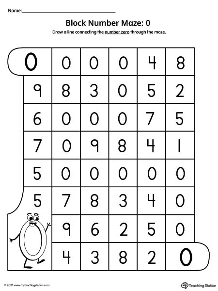number maze worksheet 0 myteachingstation com
