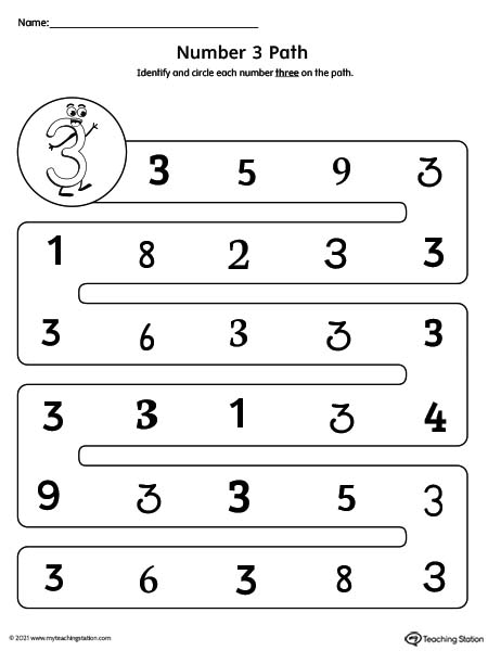 early childhood numbers worksheets myteachingstation com