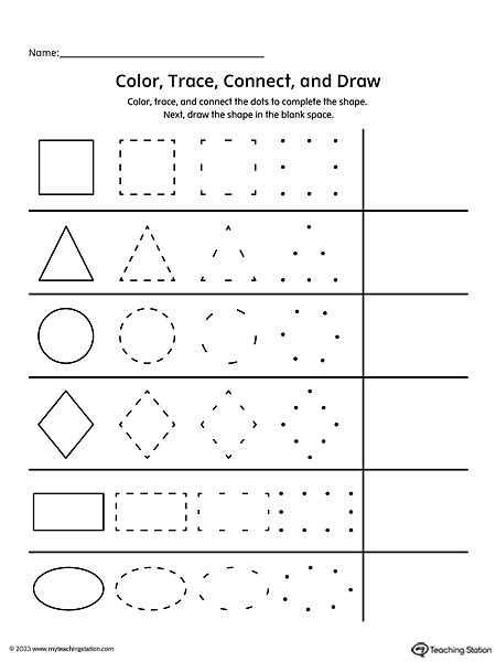 Shape Helper Updated.pdf  Shapes preschool, Preschool learning activities,  Preschool learning